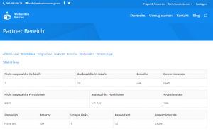 Webseitenumzug Partnerprogramm